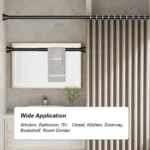 قضيب الستارة القابل للتمدد من الفولاذ المقاوم للصدأ